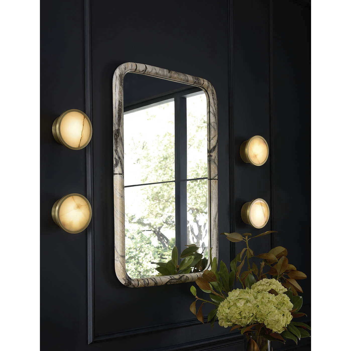 Louisa 1 Light 6.5 inch Antique Brass Flush Mount Ceiling Light