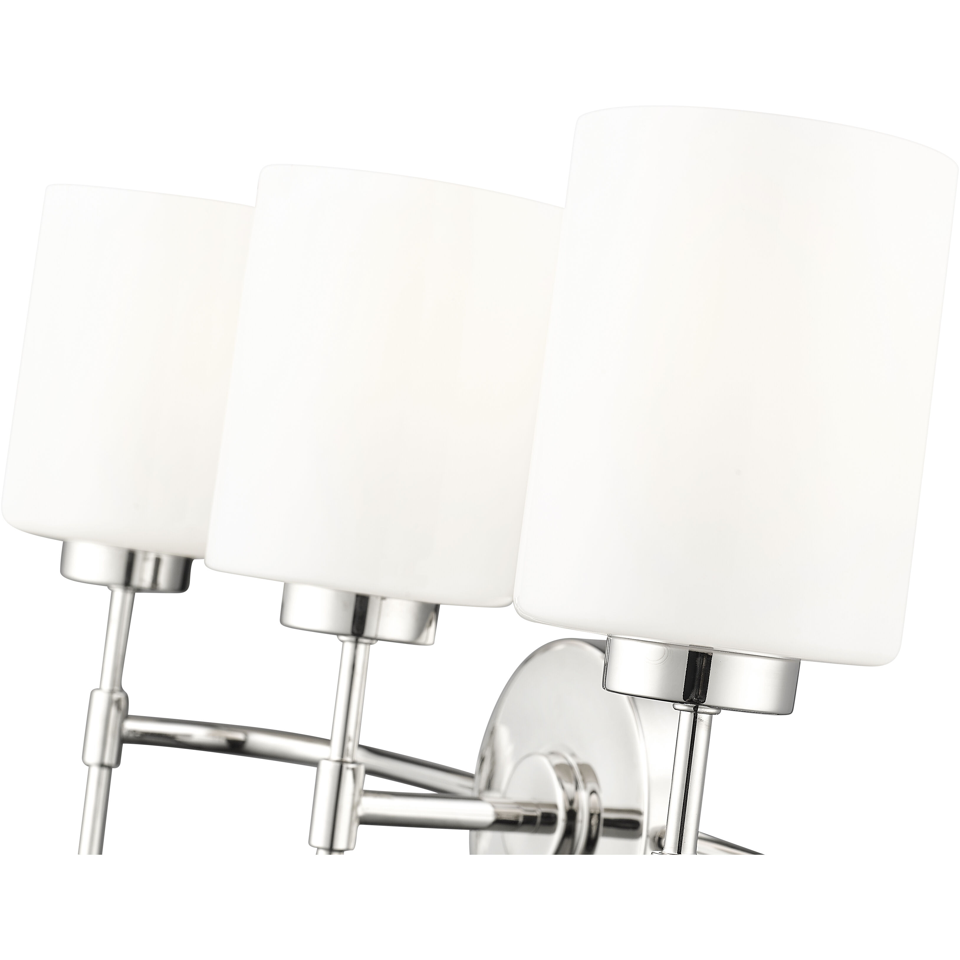 Keylee 3 Light 22 inch Polished Nickel Bathroom Vanity Light Wall Light