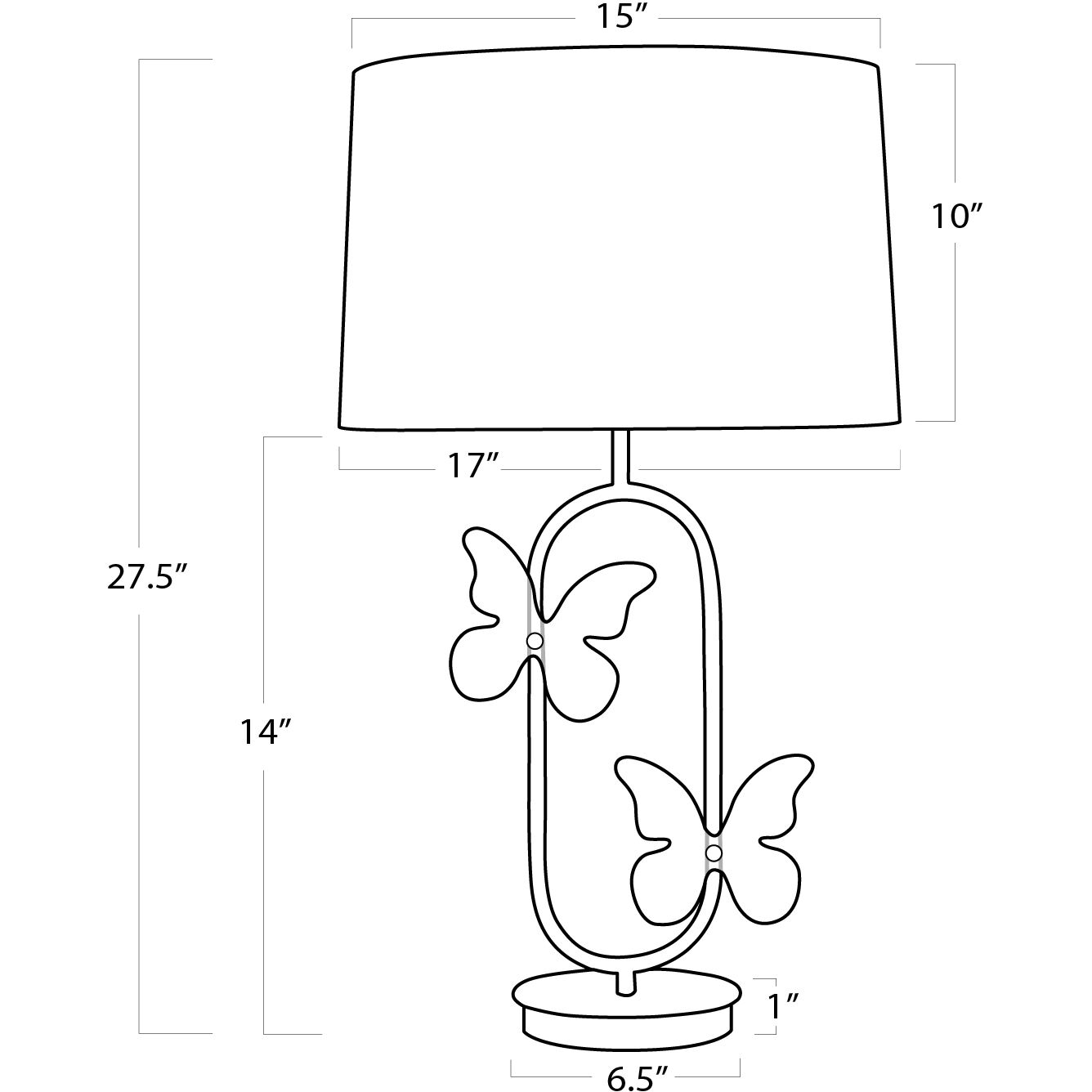Monarch 27.5 inch 150.00 watt Gold Leaf Table Lamp Portable Light, Oval