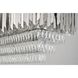 Canada LED 12.3 inch Chrome Chandelier Ceiling Light