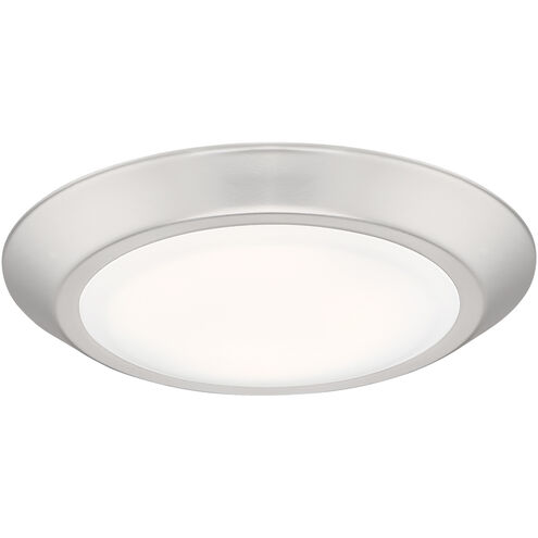 Verge LED 8 inch Brushed Nickel Flush Mount Ceiling Light