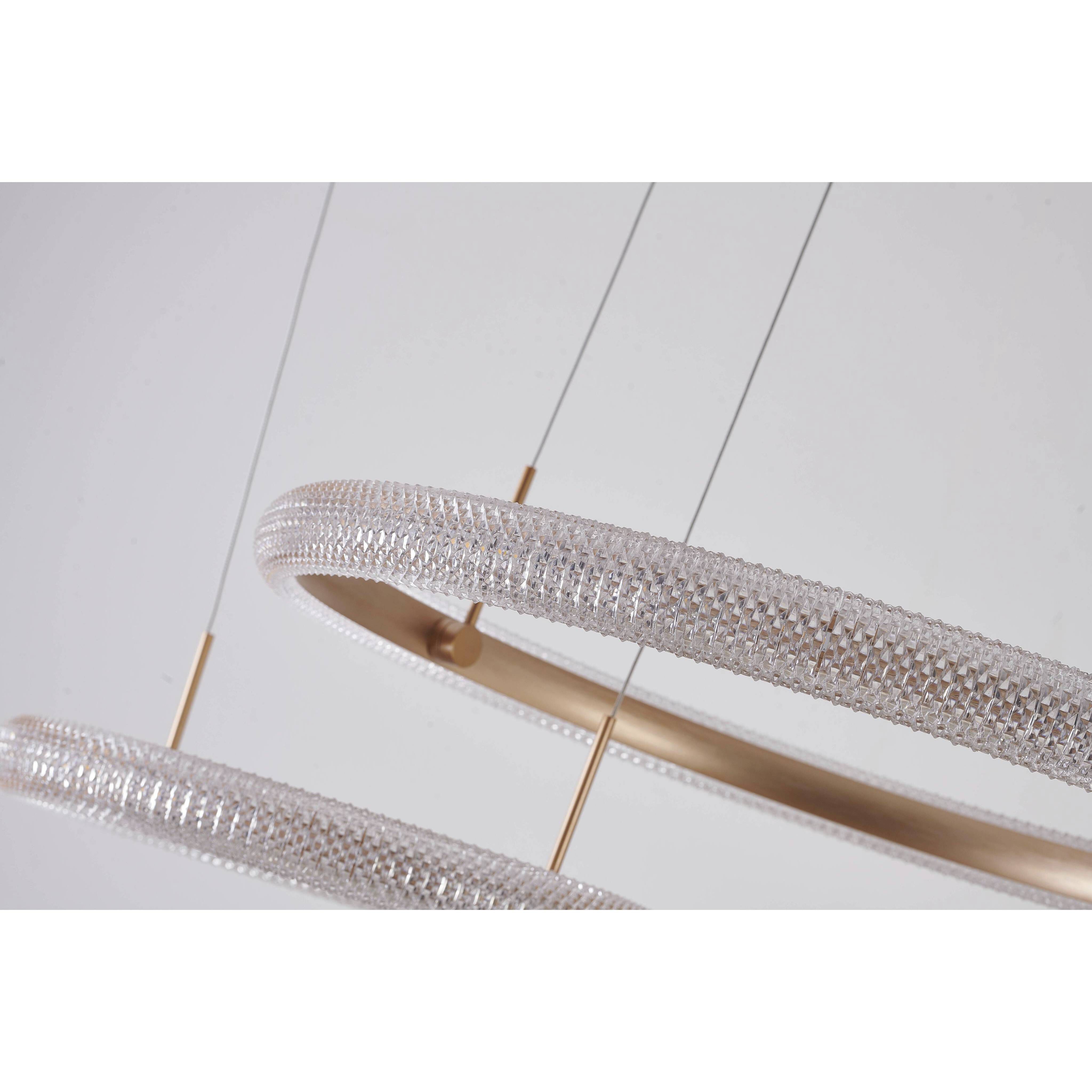 Canada LED 23.6 inch Gold Chandelier Ceiling Light