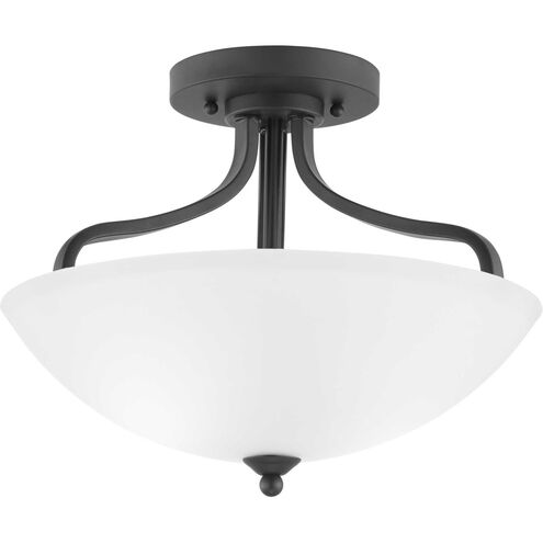 Laird 3 Light 15.63 inch Antique Bronze Semi-Flush Mount Convertible Ceiling Light
