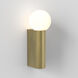 Ortona 1 Light 4.33 inch Matte Brushed Brass ADA Interior Wall Light