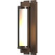 Fuse 1 Light 17 inch Coastal Bronze Outdoor Sconce
