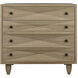 Diamond Washed Walnut Chest