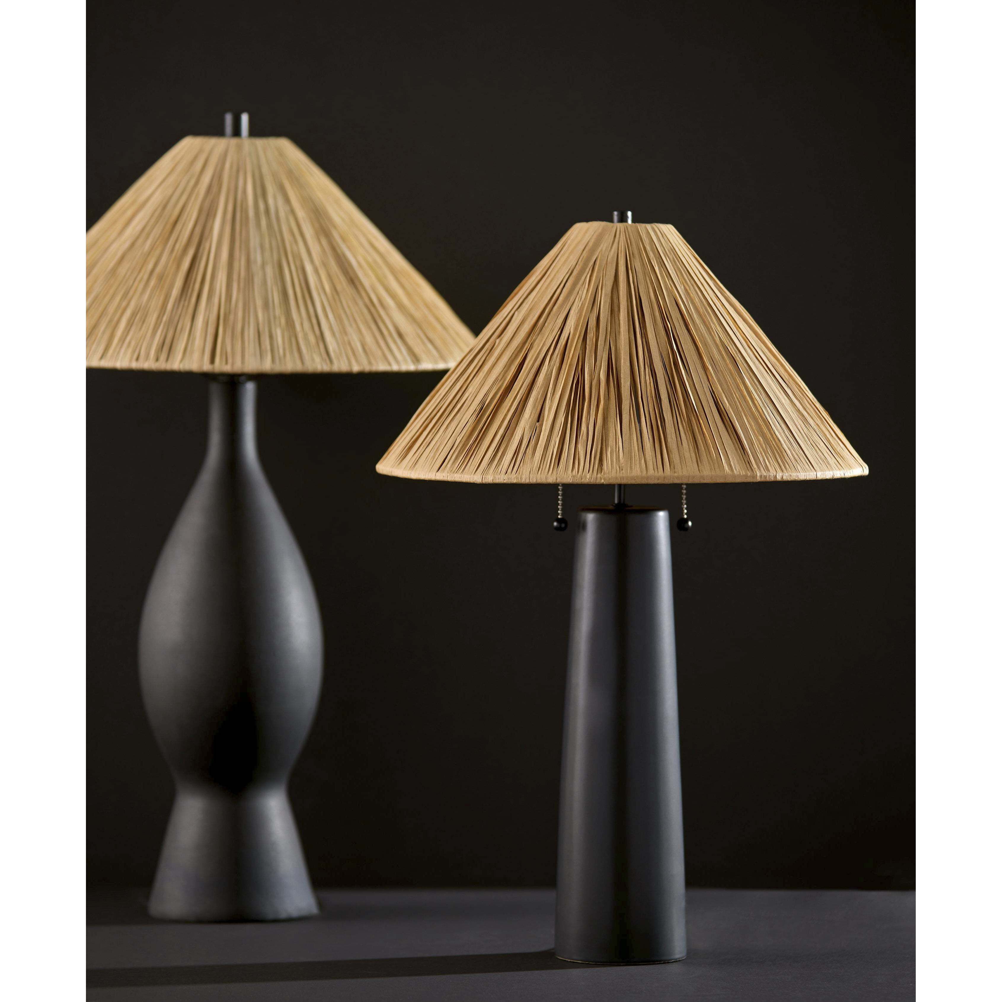 Waylon 24.25 inch 40.00 watt Black Table Lamp Portable Light