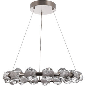 Jackie LED 30.38 inch Polished Nickel Chandelier Ceiling Light