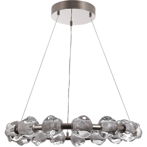 Jackie LED 30.38 inch Polished Nickel Chandelier Ceiling Light