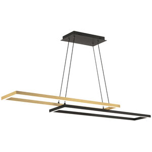 Double Entendre 2 Light 8.63 inch Island Light