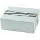 Cameron White and Black Glass Boxes