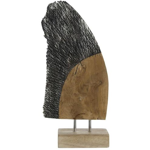 Soaring Teak Wing 15.7 inch Sculpture