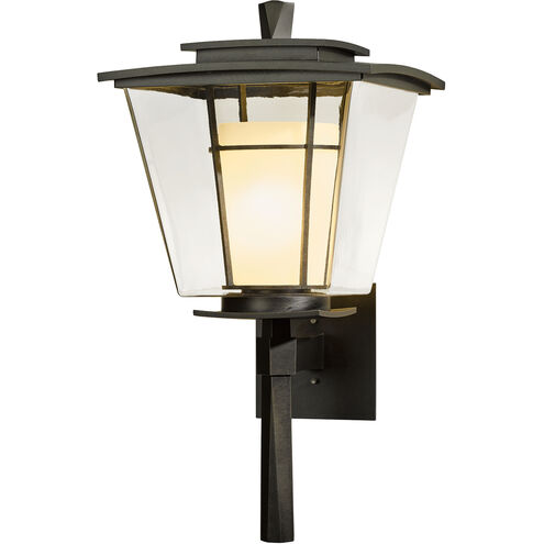 Beacon Hall 1 Light 23 inch Coastal Dark Smoke Outdoor Sconce, Large