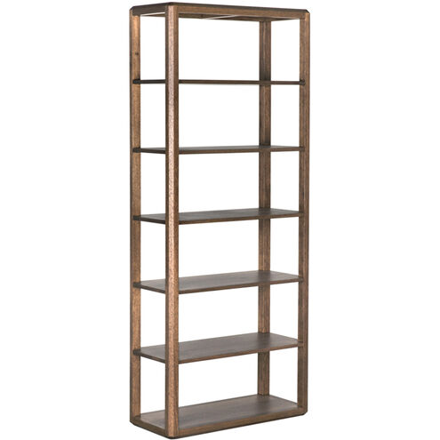 Idris Dark Walnut Bookcase
