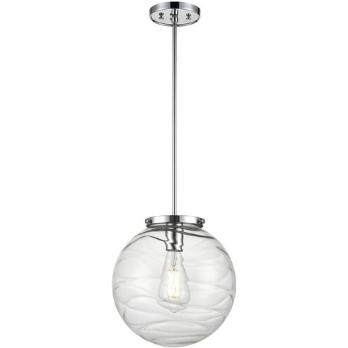 Tropea 1 Light Chrome Pendant Ceiling Light