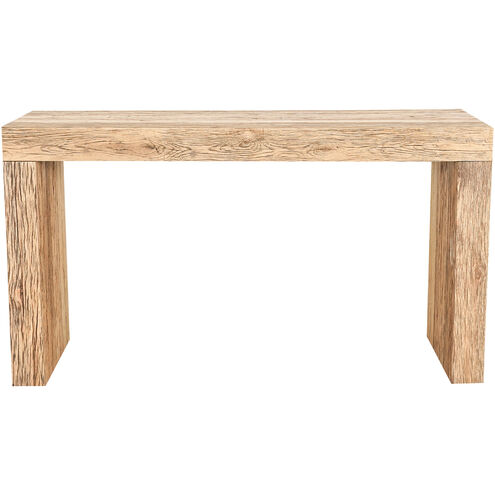 Evander 55 X 15 inch Aged Oak Console Table