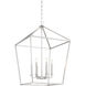 Townsend 6 Light 24 inch Satin Nickel Pendant Ceiling Light, Essentials