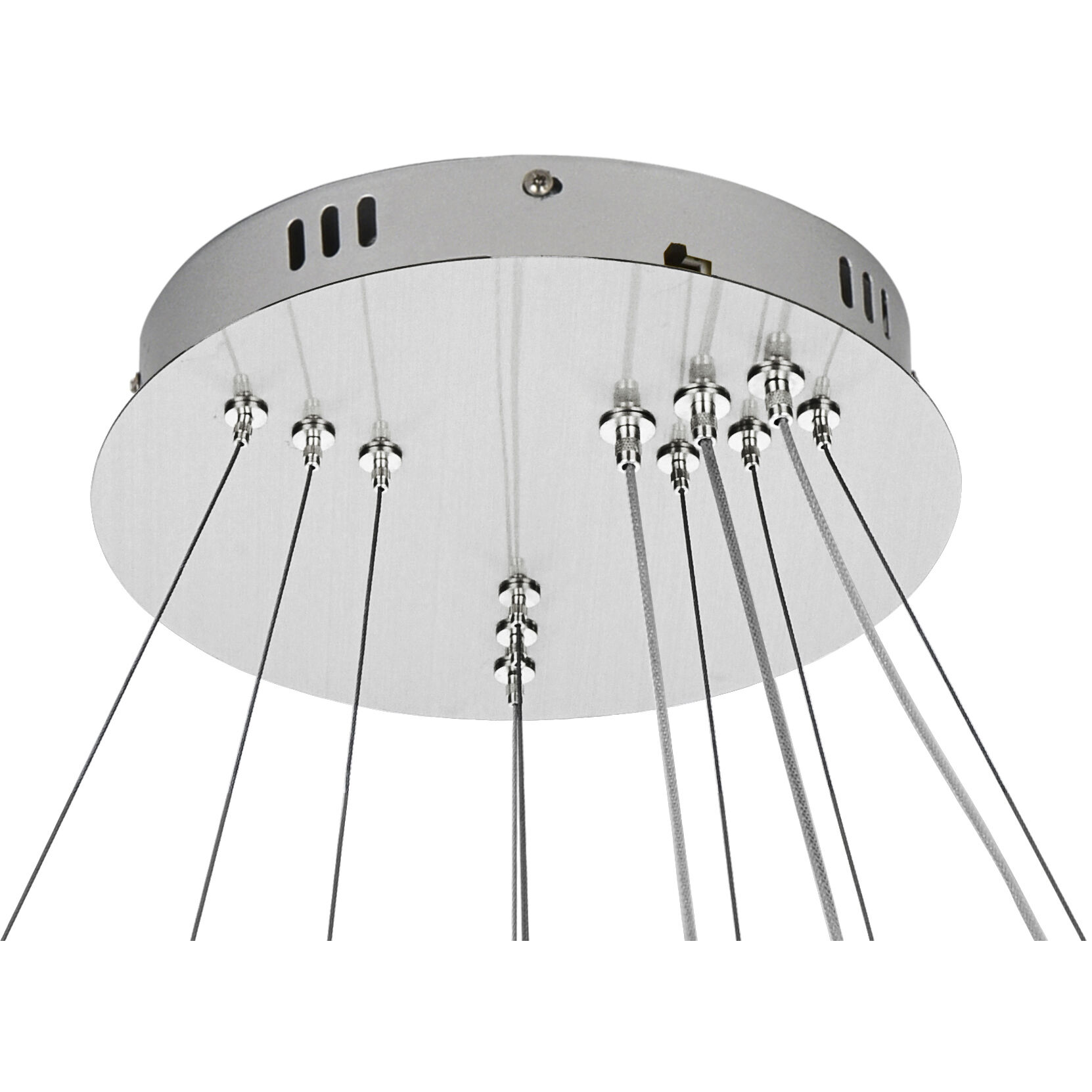 Bowen 3 Light 32 inch Chrome Chandelier Ceiling Light