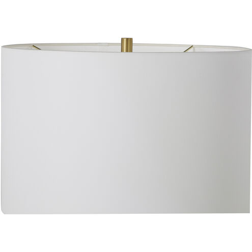 Osmond 31.25 inch Matte Antique Brass Table Lamp Portable Light