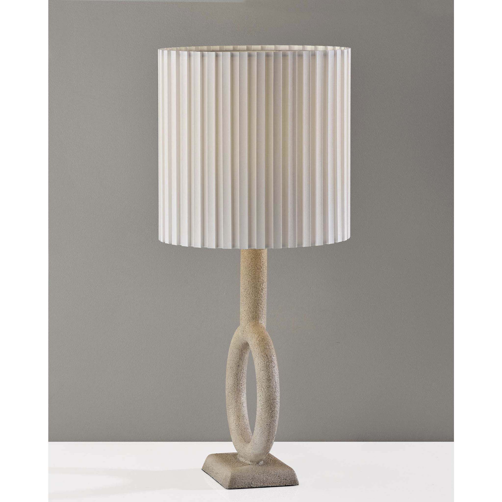 Elizabeth 27.5 inch 60.00 watt Painted Stone Texture Table Lamp Portable Light