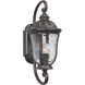 Frances 1 Light 19 inch Oiled Bronze Outdoor Outdoor Wall Mount, Small 