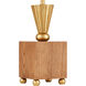 Ballyfin 29.5 inch 75 watt Classic Honey/Gold Leaf Table Lamp Portable Light
