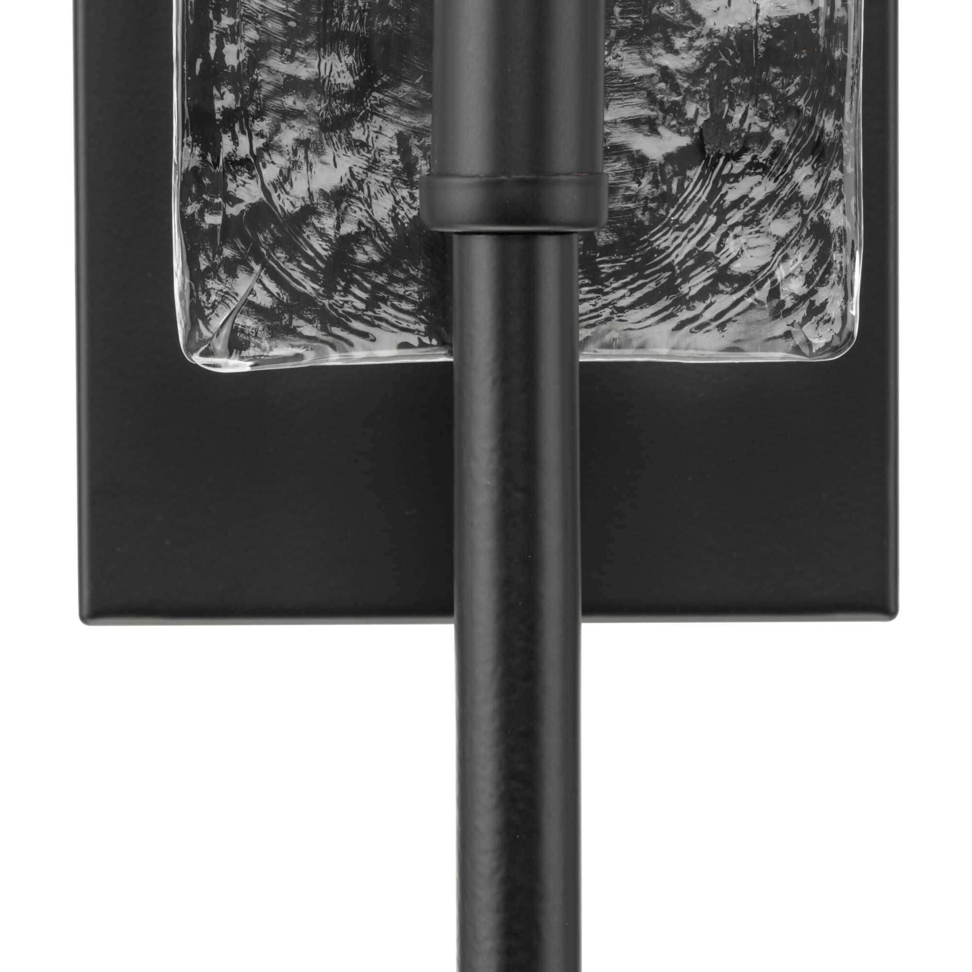 Rivera 1 Light 4.5 inch Matte Black Wall Bracket Wall Light, Design Series