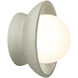 Ambiance Collection Wall Sconce Wall Light in Celadon Green Crackle