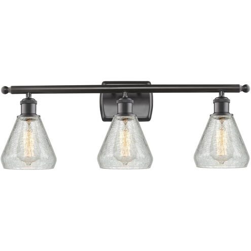 Ballston Conesus 3 Light 26 inch Oil Rubbed Bronze Bath Vanity Light Wall Light, Ballston