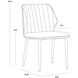 Clinton Bronze / Bravo Cream Dining Chair, Set Of 2