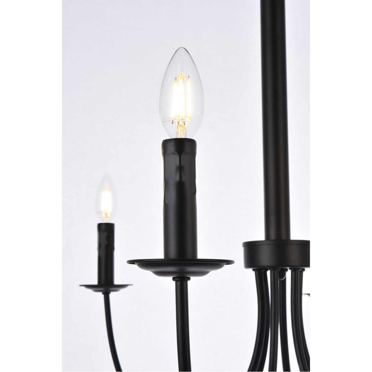 Brielle 6 Light 32 inch Black Pendant Ceiling Light