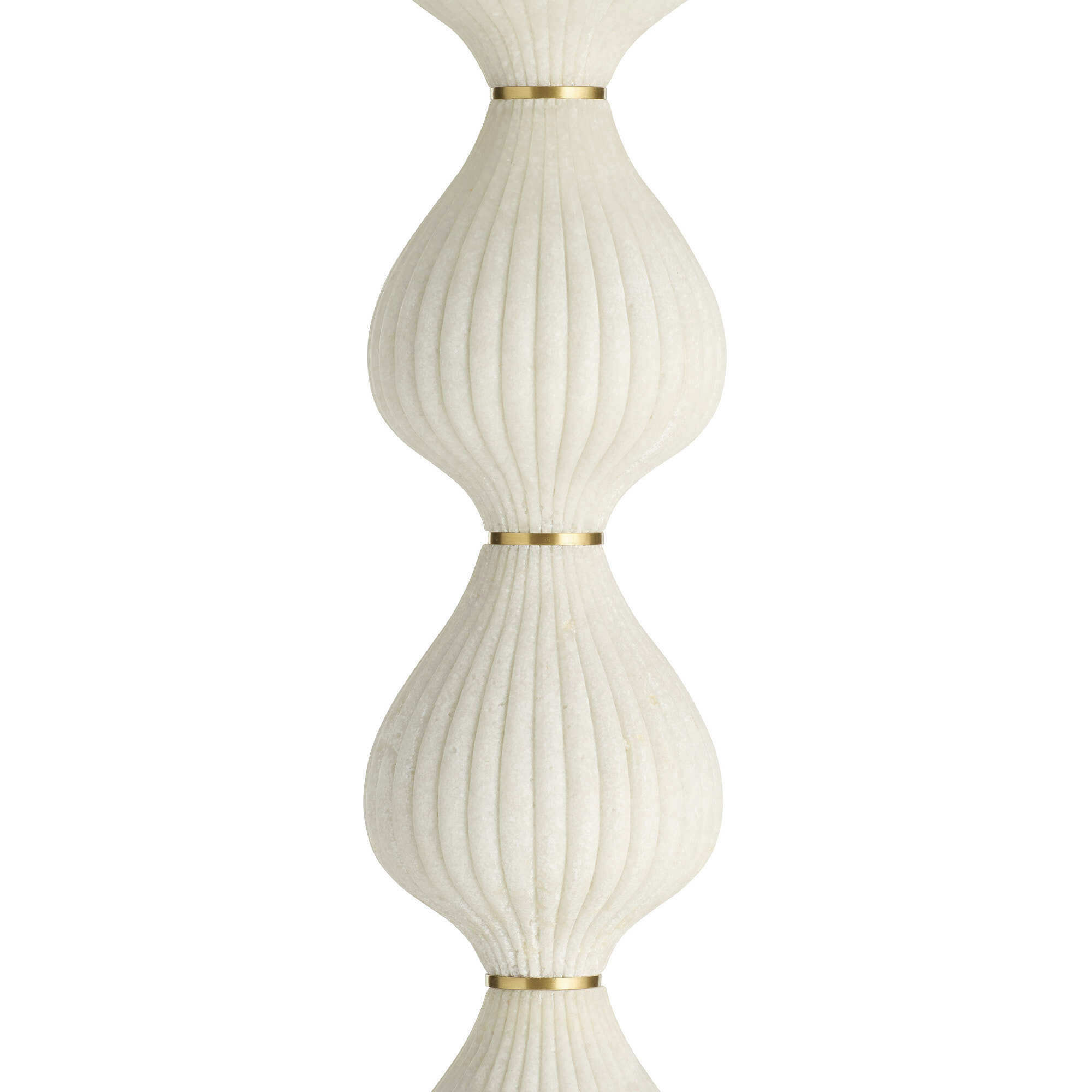 Nicole 68 inch 150.00 watt Ivory and Antique Brass Floor Lamp Portable Light