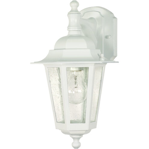 Cornerstone 1 Light 13 inch White Outdoor Wall Lantern