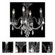 Rosalia 4 Light 17 inch Dark Bronze Flush Mount Ceiling Light in Clear, Royal Cut