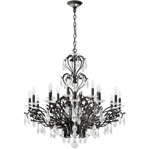 Filigrae 18 Light 39 inch Heirloom Bronze Chandelier Ceiling Light