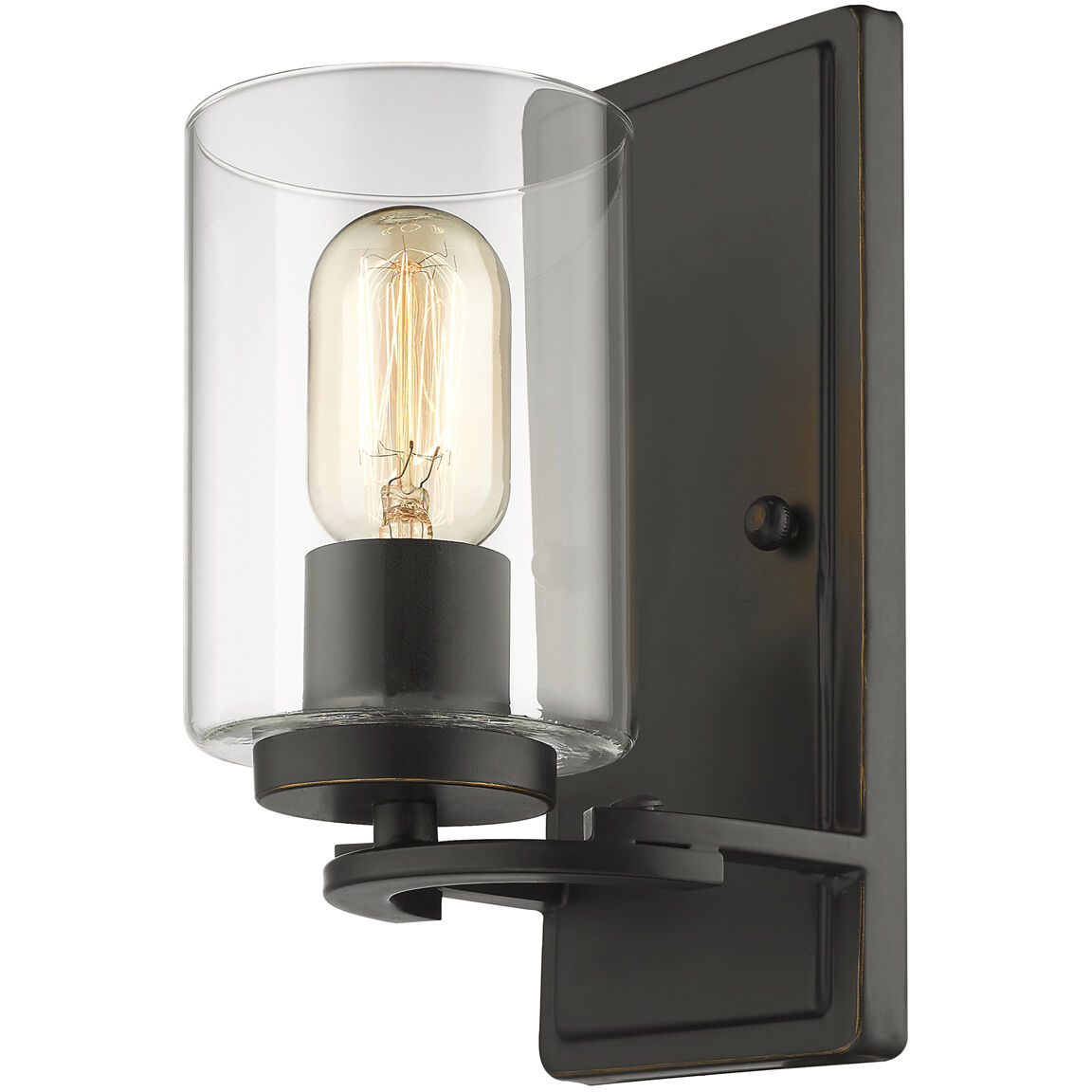 Monroe 1 Light 4.5 inch Matte Black Wall Sconce Wall Light