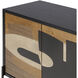 Parker 48 inch Black/Walnut/White Ashe/Cherry/Black Oak Credenza