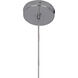 Canada LED 4 inch Chrome LED Pendant Ceiling Light