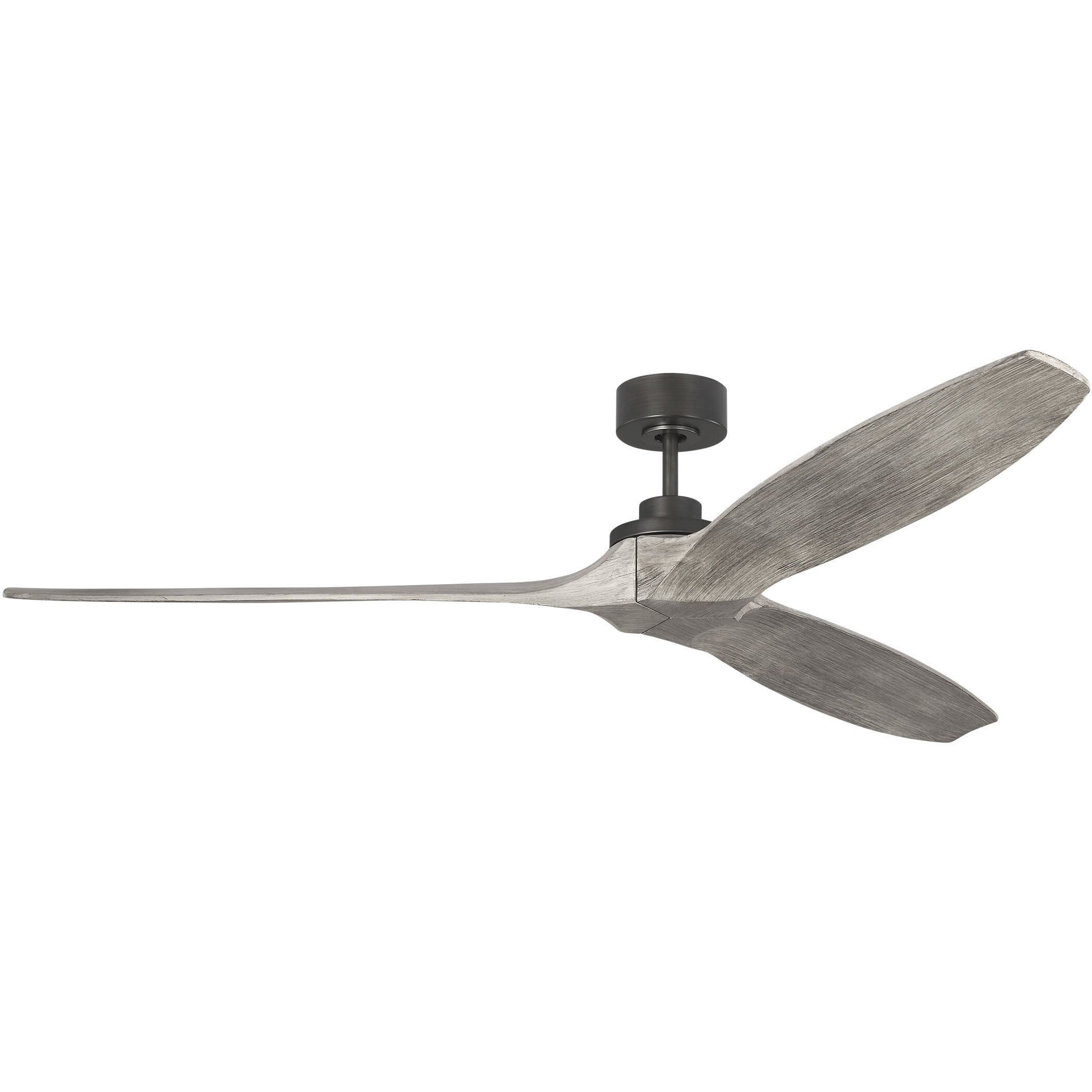 Collins 70 inch Aged Pewter with Light Grey Weathered Oak Blades Smart Ceiling Fan