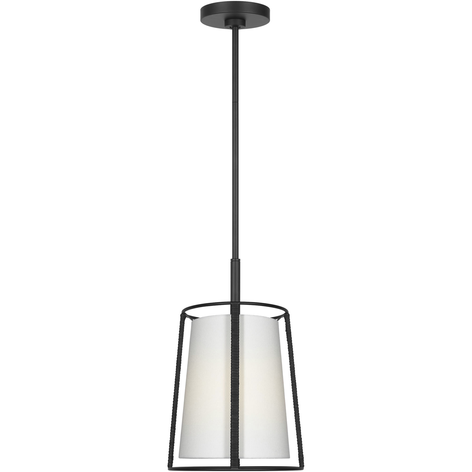 Drew & Jonathan Cortes 1 Light 10 inch Midnight Black Hanging Shade Ceiling Light, Medium