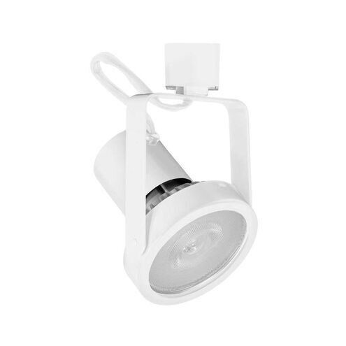 H-Type 1 Light 120V White Track Head Ceiling Light, Gimbal