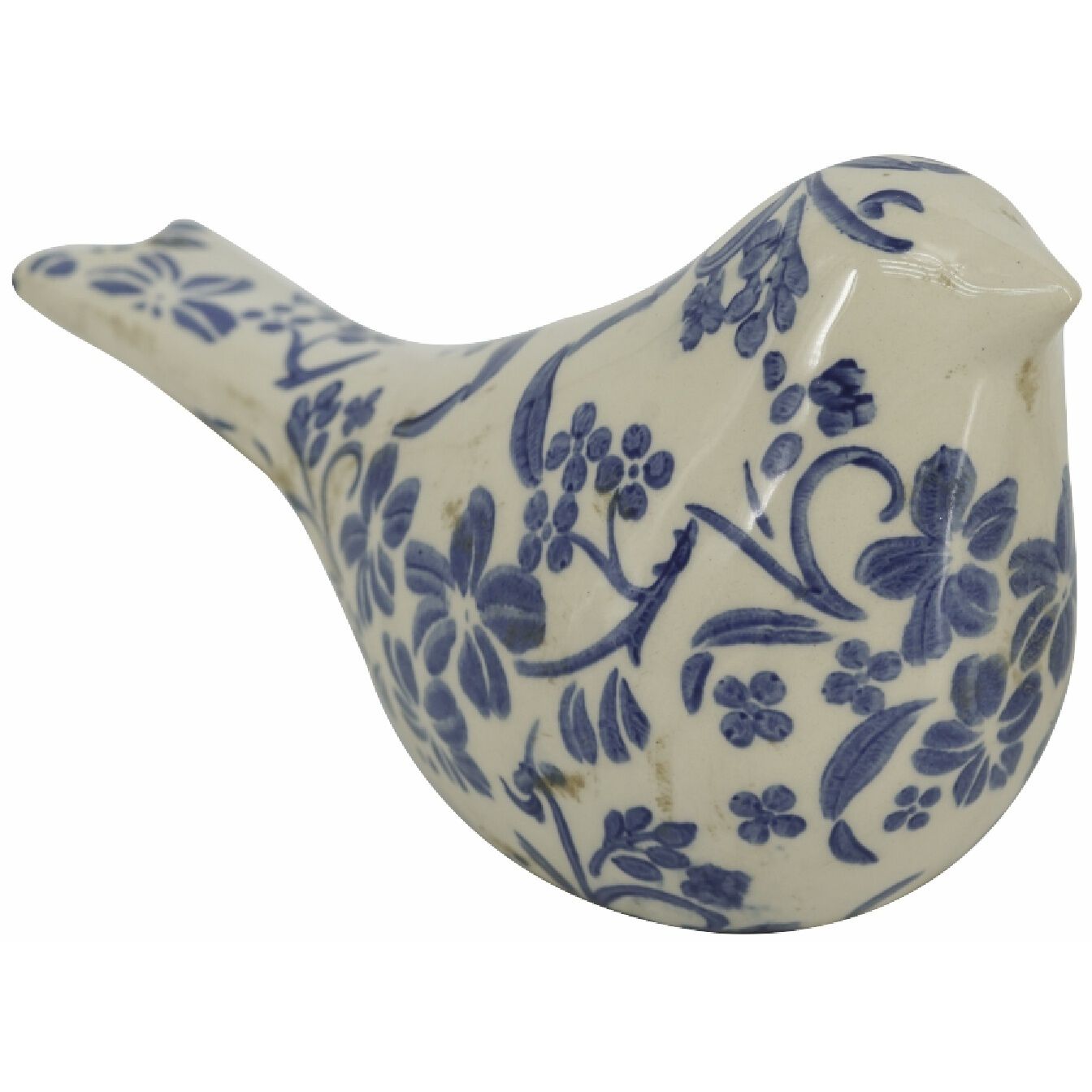 Anita Blue and White Statue