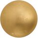 Florko 1 Light 6 inch Gold Leaf Flush Mount Ceiling Light