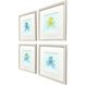 Baby Octopus Blue and Green and Multi and Teal Framed Art, Propac