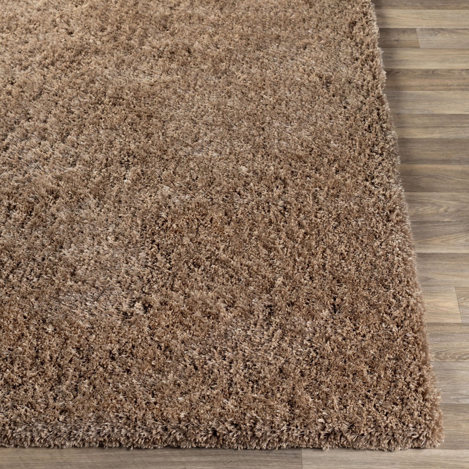 Grizzly 108 X 72 inch Medium Brown Handmade Rug in 6 x 9