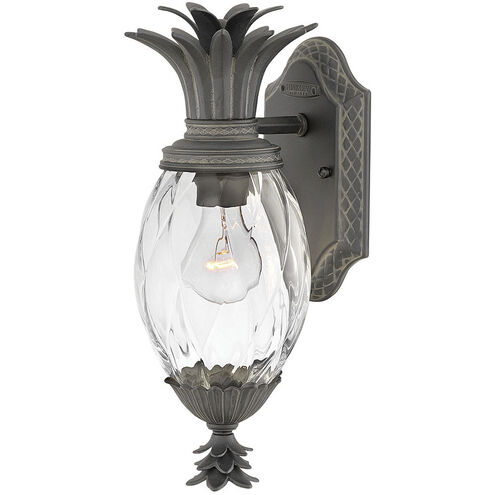 Plantation Outdoor Wall Mount Lantern in Museum Black