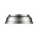 Duncan 2 Light 14 inch Pewter Flush Mount Ceiling Light, Damp