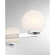 Modern 4 Light 38 inch Chrome Chandelier Ceiling Light