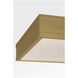 Paloma Contreras Dupont 12 inch Gild Semi-Flush Mount Ceiling Light
