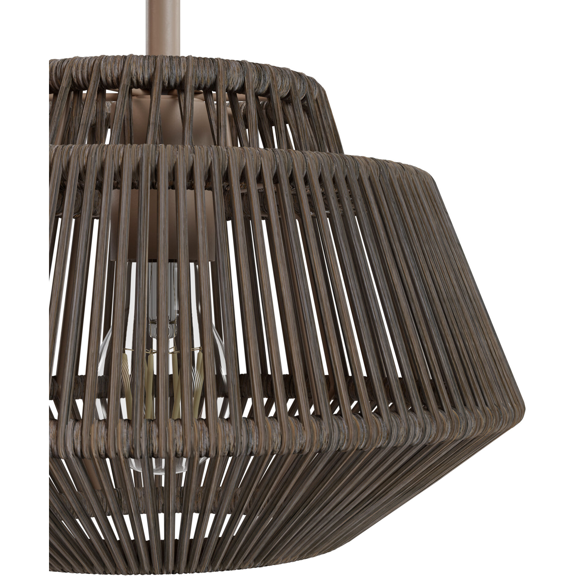 Brookhollow 1 Light 10.5 inch Sable Mini Pendant Ceiling Light